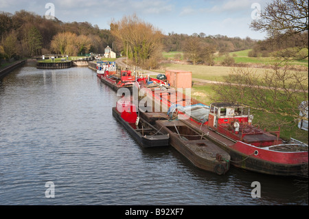 Sprotbrough Lock, près de Doncaster, 'Sud' Yorkshire, Angleterre. 'Grande-bretagne' Banque D'Images