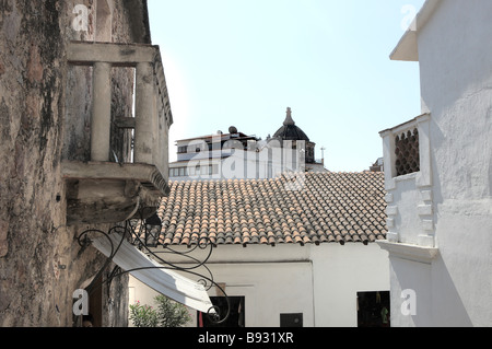 Ville minière d'or et d'argent ainsi que de la pierre et du marbre Banque D'Images