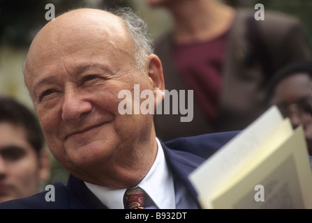 L'ancien maire de New York Ed Koch Banque D'Images