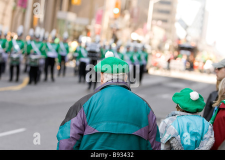 St Patrick's Day Parade TORONTO Canada Banque D'Images