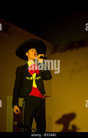 Les performances à la Mining Museum, Cosala, l'État de Sinaloa, Mexique. Banque D'Images