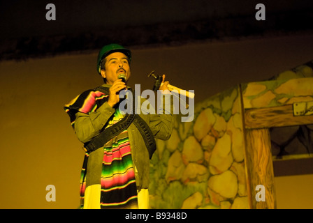 Les performances à la Mining Museum, Cosala, l'État de Sinaloa, Mexique. Banque D'Images