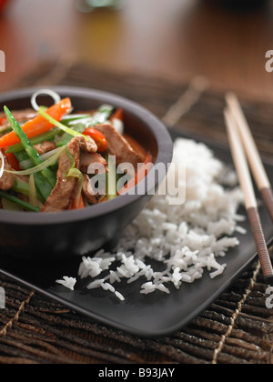 sauté de boeuf Banque D'Images