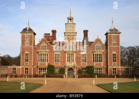 Blickling Hall' 'National Trust North Norfolk. accueil, jardins et parc. L'Angleterre. Banque D'Images