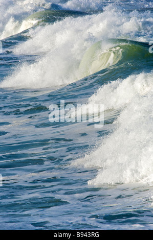 Vague à Anglet, France Banque D'Images