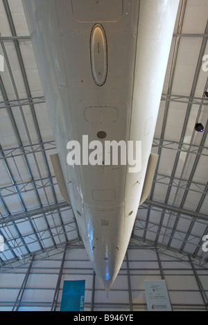 Concorde G-BOAE à Barbade Expérience Concorde, 'l'aéroport international Grantley Adams' Banque D'Images