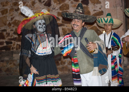 Mexique Sinaloa Cosala rurales de la Sierra Madre mexicaine Ville magique tourisme voyage ethinic village désert sub-tropical Dance of the Dead Banque D'Images