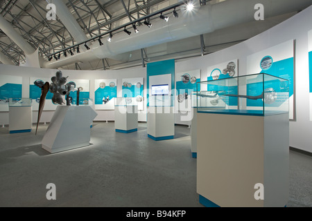 L'intérieur de 'Barbados Concorde Experience' à l'aéroport international Grantley Adams Banque D'Images