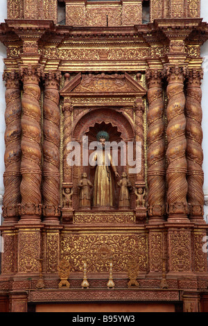 Inde Goa Goa ancienne église de Saint Gaetano Banque D'Images