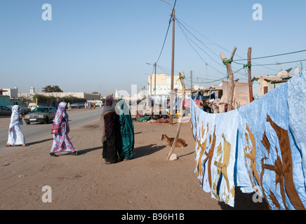 L'Afrique de l'Ouest Mauritanie Nouakchott Centre-ville Banque D'Images