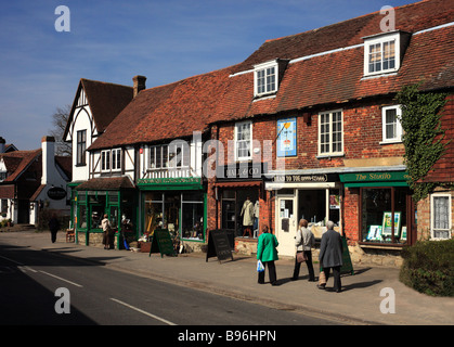 Otford High street, Otford, Kent, Angleterre, Royaume-Uni. Banque D'Images