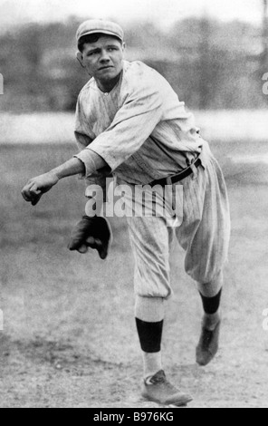 BABE RUTH joueur de baseball des États-Unis - de 1895 à 1948 Banque D'Images