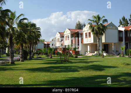 Le domaine de l'hôtel turc Banque D'Images