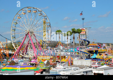 À mi-chemin juste Tampa Florida State Fairgrounds Banque D'Images