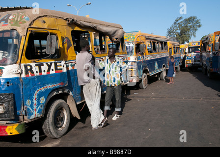 L'Afrique de l'Ouest Sénégal Dakar Transports Banque D'Images