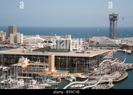 Port Vell, Barcelone, Espagne Banque D'Images