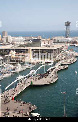 Port Vell, Barcelone, Espagne Banque D'Images