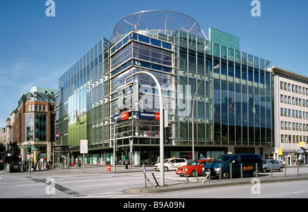 18 mars 2009 - Le grand magasin Karstadt Sport à Mönckebergstrasse dans la ville allemande de Hambourg. Banque D'Images