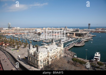 Port Vell, Barcelone, Espagne Banque D'Images