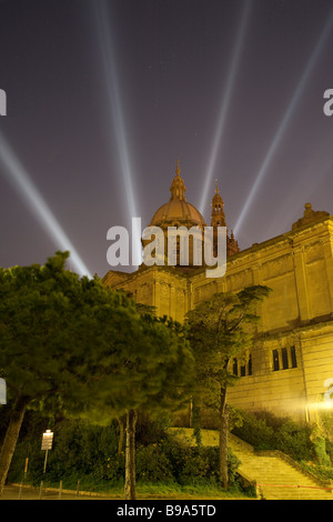 Museu Nacional d'Art de Catalunya, Barcelone Espagne Banque D'Images