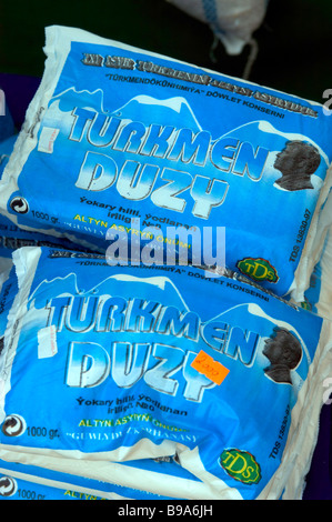 Statue de la personnalité culte Turkmenbashy Turkmenbashi Banque D'Images