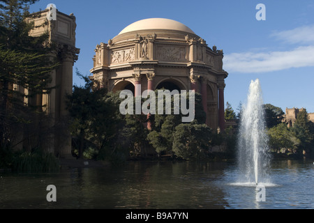 Le Palace of Fine Arts, San Francisco, Californie Banque D'Images