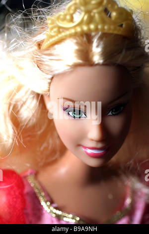 Poupée Barbie Princesse Genevieve Banque D'Images