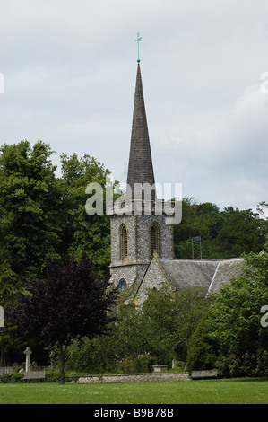 Dans l'église Stanmer park Stanmer, Brighton, East Sussex, Angleterre Banque D'Images