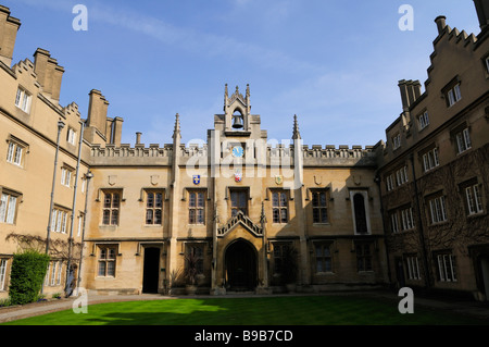 Chapelle Cour, Sidney Sussex College Cambridge Angleterre UK Banque D'Images