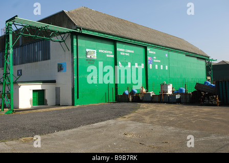 L'ancienne base militaire de la RAF Binbrook Lincolnshire. Banque D'Images