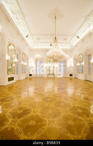 Intérieur du château salle des glaces Banque D'Images