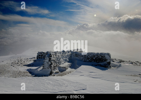 La désolation, Helvellyn Refuge du sommet Banque D'Images