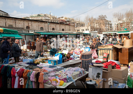 Ncants Vells, marché aux puces, Shopping, Barcelone Espagne Banque D'Images