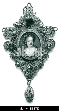 Henriette Anne d'Angleterre, duchesse d'Orléans 1644 1670 Banque D'Images