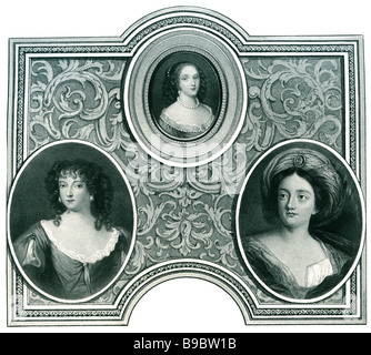 Anne Marie Louise Lucy Walters Hortense Mancini Banque D'Images