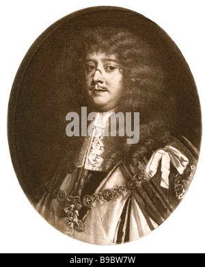 Henry Bennett, premier comte d'Arlington 1618 1685 État Anglais Banque D'Images