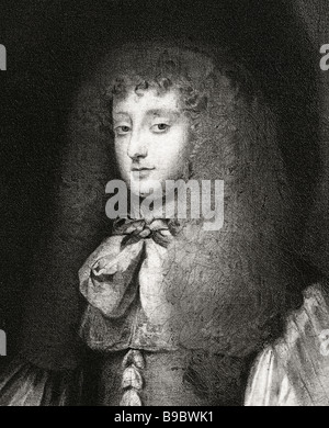 Teresa Frances Stewart Duchesse de Richmond 1648 1702 Banque D'Images