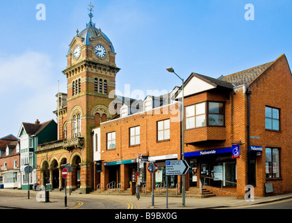 L'hôtel de ville dans la rue principale à Hungerford Berkshire England UK Banque D'Images