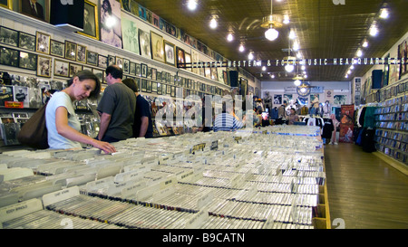 Ernest Tubb country et bluegrass spécialiste boutique et magasin d'enregistrement de Nashville Tennessee USA Broadway Banque D'Images