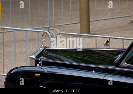 La Rolls Royce Phantom VI utilisé pour le transport de la reine d'Angleterre sur sa dernière visite d'État à Sydney, Australie Banque D'Images