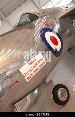 Le Musée de la RAF à Cosford English Electric P1 test prototype de chasseur à réaction développé dans l'intercepteur de la foudre Banque D'Images