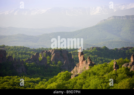 Belogradchick rock formations Bulgarie Banque D'Images