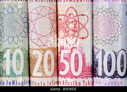 Rand sud-africain Banque D'Images