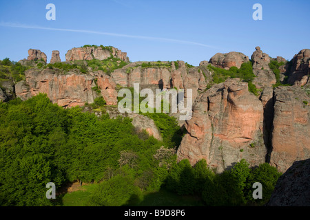 Belogradchick rock formations Bulgarie Banque D'Images