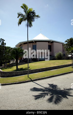 Vue sur St Patricks Church, South Road, Smith's Parish, Bermudes Banque D'Images