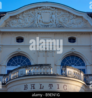 Cafe Bar de la Baltique, Ostseebad Kühlungsborn, Allemagne Banque D'Images