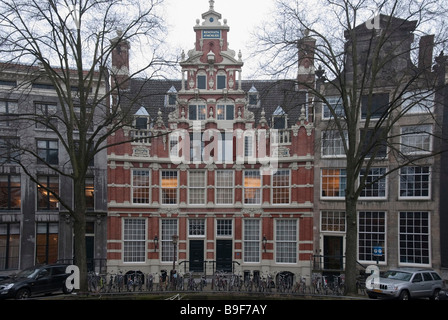 L'Âge d'or orné généralement Merchants House Amsterdam Banque D'Images