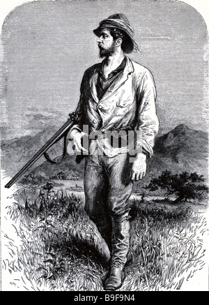 HENRY MORTON STANLEY l'explorateur anglo-américaine et journaliste qui a trouvé David Livingstone Banque D'Images