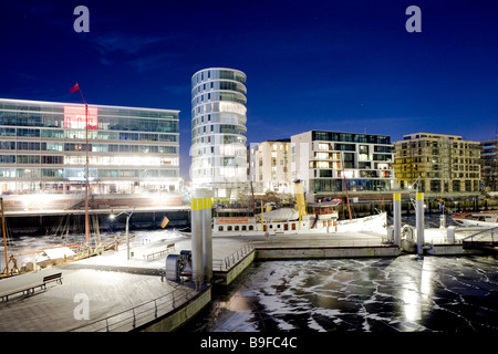 Immeubles en ville, Allemagne Banque D'Images