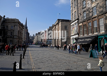 Royal Mile, Édimbourg, Écosse, Royaume-Uni, Europe Banque D'Images